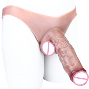 Silicone Strap on <b>Dildo</b> Pants for Men Masturbator - Product Image 1