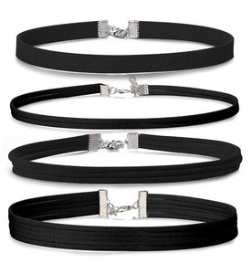 Collana con nastro girocollo in pizzo personalizzato da donna set di gioielli con nodo di velluto sexy collane - Product Image 5