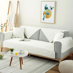 유럽 고품질 코튼 자수 미끄럼 방지 슬립 커버 세트 방수 탄성 스트레치 소파 커버 - Product Image 4