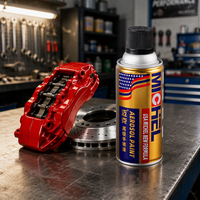 Peinture aérosol thermorésistante à séchage rapide 350 ml – Revêtement haute température pour étriers de frein de voiture