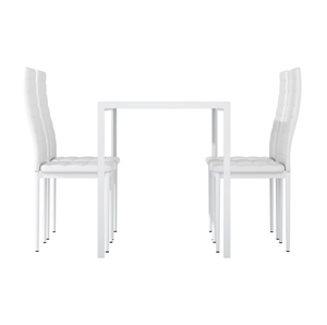 Table à manger noire moderne en gros avec <span class=keywords><strong>6</strong></span> chaises rembourrées – Ensemble <span class=keywords><strong>de</strong></span> salle à manger confortable pour usage hôtelier, écologique - Product Image 6