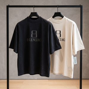 Nouveau T-shirt décontracté unisexe 2026 à manches courtes, coupe ajustée, en coton tissé 100%, style Hip Hop, pour l'extérieur, tendance, confortable et à séchage rapide - Product Image 3