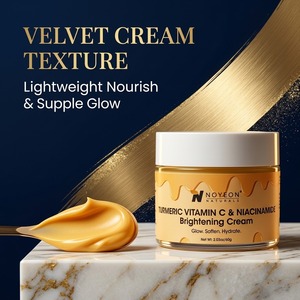 Crème Visage Éclaircissante au Curcuma et Vitamine C 60g Réparatrice de Barrière Cutanée Hydratante OEM de Source Usine - Product Image 5