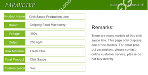 Gelgoog Processo Automático Molho Pimenta Doce Chili Paste Maker Máquina Processamento de Molho Chilli - Product Image 3