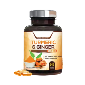 Cápsulas de Extracto de Jengibre y Cúrcuma Natural de la Mejor Calidad y Buena Venta, con Curcumina, para Uso en Adultos - Product Image 4