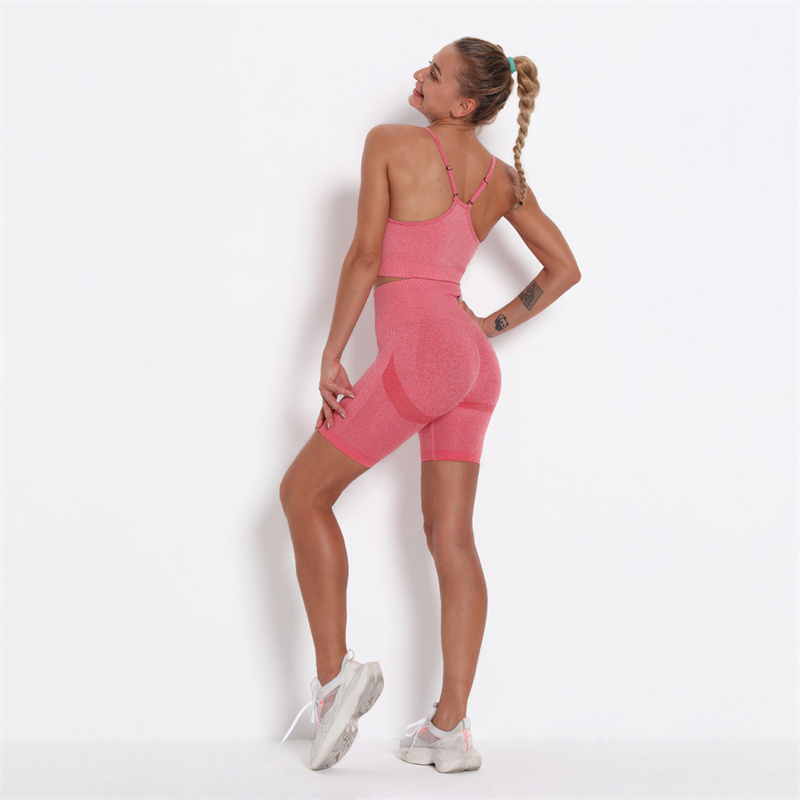 11 colors  Fashion Modern Breathable Workout Clothing Women Active Wear Yoga Set