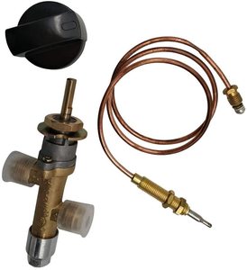 Válvula de Seguridad para Fogatas de Gas Propano/GLP, Dispositivo de Control de Fallo de Llama con Termopar y Perilla, Accesorios para Barbacoa - Product Image 1