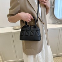 Sac bandoulière mini pour femme style influenceur 2025 – Nouvelle tendance chic texturé avec fermeture éclair, élégant et polyvalent en polyester
