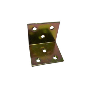 Support d'angle en L Xinjunye 45x40mm, en acier de 1,6mm d'épaisseur, pour meubles et armoires, accessoire de quincaillerie - Product Image 3