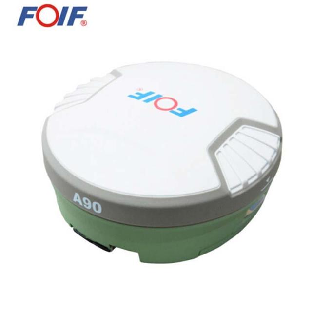 FOIF A90 GPS RTK GNSS Receiver High Precision IMU Survey 1408 Channels IP68 Rated -30~+65 for Land Surveying and Mapping