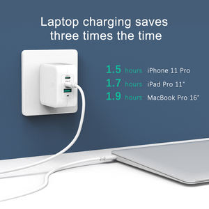 Mejor PD 2C1A 100W Mini GaN Tech USB C <span class=keywords><strong>Cargador</strong></span> Compatible para <span class=keywords><strong>MacBook</strong></span> <span class=keywords><strong>Pro</strong></span> Air <span class=keywords><strong>2021</strong></span> Dell XPS iPad <span class=keywords><strong>Pro</strong></span> - Product Image 3