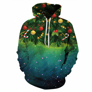 Custom Made Christmas Hoodies Casual Breathable Quick Dry Christmas Pullover Hoodie <b>Thermal</b> Streetwear for Winter Christmas - Product Image 1