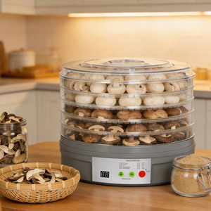 Máquina Deshidratadora de Frutas para Uso Doméstico, Mini Deshidratador de Verduras de 5 Niveles y 350W, Secador de Alimentos - Product Image 4