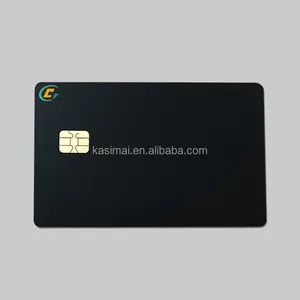 <span class=keywords><strong>Carte</strong></span> vierge <span class=keywords><strong>de</strong></span> crédit en métal à puce EMV <span class=keywords><strong>couleur</strong></span> personnalisée avec bande magnétique noire à 3 pistes; - Product Image 1