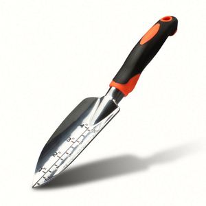 Offre Spéciale – Ensemble d'outils de jardinage à batterie en acier inoxydable de qualité industrielle avec manche en caoutchouc, comprenant une houe, une pelle, un désherbeur et un râteau – Personnalisable OEM - Product Image 6