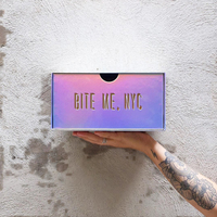 Boîte de présentation en carton holographique personnalisée avec tiroir coulissant pour parfum