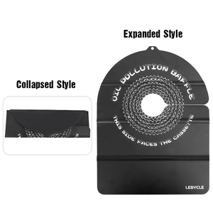 LEBYCLE Katlanabilir Bisiklet Disk Fren Temizleme Plakası Bisiklet Yağ Önleyici ve Kirlenmeyi Önleyici Koruyucu Yıkama Örtüsü Bisiklet Siperliği - Product Image 2