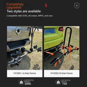 <span class=keywords><strong>Porte</strong></span>-vélos pliable de 2 pouces à fixer sur la barre de remorquage, compatible avec les portes-bagages de voitures, SUV et camions, ajustement universel - Product Image 3