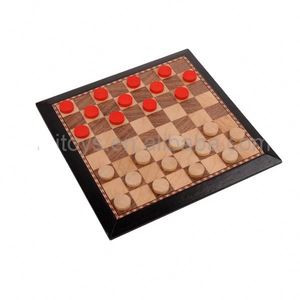 Bán buôn sáng tạo giáo dục trẻ em bằng gỗ cờ Set Bảng Top bằng gỗ Trung Quốc <span class=keywords><strong>Checkers</strong></span> đồ chơi - Product Image 1