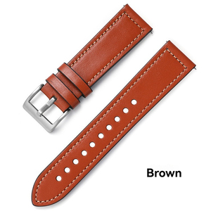 Cinturino in pelle con cinturino in pelle 20mm 22mm cinturino in pelle a 6 colori per Huawei <span class=keywords><strong>Watch</strong></span> 2 <span class=keywords><strong>Pro</strong></span>/<span class=keywords><strong>Watch</strong></span> <span class=keywords><strong>Gt2</strong></span> - Product Image 3