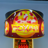 Machine de boxe électronique personnalisée en gros jeu d'arcade de mode de sport de luxe 220V en bois à pièces pour centres de jeux
