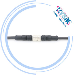 Низковольтный кабель M8 с 2 жилами, гнездо, в ПВХ-оболочке - Product Image 1