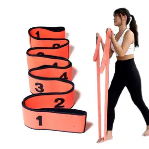 yoga matte elastische band strap Suppliers-Bänder Widerstands band Best No Slip Stretching Elastic Set Stretch Sport übung Yoga Mat Strap