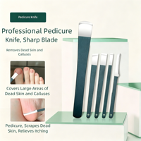 Coupe-ongles en métal, outils de coupe, pinces à bec d'aigle, soin des pieds exfoliant, ensemble complet de 40 outils de beauté et de toilettage
