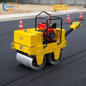 Rodillo Vibratorio de Una Sola Pluma de Gasolina de 1.5/2.5/10 Toneladas con Amortiguador de Goma para Uso Comercial - Product Image 1