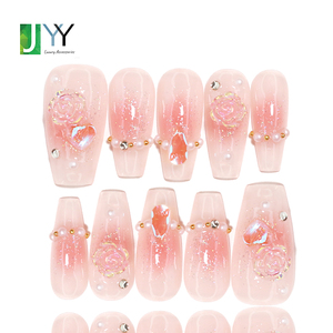 <span class=keywords><strong>Uñas</strong></span> Acrílicas Hechas a Mano de Alta Gama OEM, <span class=keywords><strong>Uñas</strong></span> Postizas con Flores 3D, Proveedor Mayorista, <span class=keywords><strong>Uñas</strong></span> Postizas Degradadas de la Mejor Calidad, Personalizadas - Product Image 1
