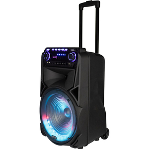 M mới nhất 25W x 2 đôi 12-inch <span class=keywords><strong>Bluetooth</strong></span> xách tay Karaoke DJ bên Hộp loa Nhà hát sân khấu hoạt động xe đẩy Loa - Product Image 3