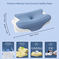 LIANDA P-125 Prix d'usine OEM ODM Oreiller orthopédique ergonomique en mousse à mémoire de forme pour dormir confortable