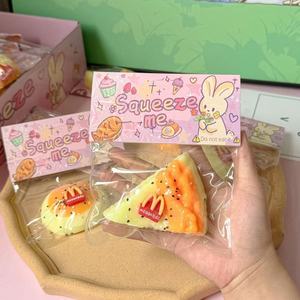 Juguete de Peluche con Forma de Comida, Estilo Slime, Hamburguesa de McDonald's, Juguete Antiestrés y de Descompresión - Product Image 4