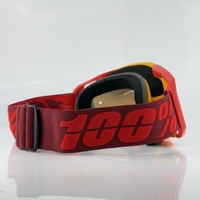 Lunettes de sport PC pour moto UV400, grand écran, verres interchangeables anti-reflets, coupe-vent, anti-sable, sangle réglable pour