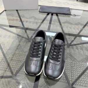 Zapatos Deportivos Negros de Cuero Genuino, Más Vendidos, con Excelente Agarre, Casuales y Cómodos, Clásicos, para Hombre, de Entrenamiento - Product Image 3