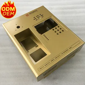 Oem 阳极氧化铝盒，带粉末涂层的金属外壳