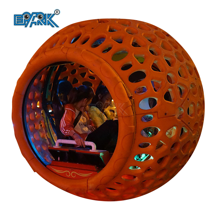 Аттракционы в парке развлечений с двойным игроком, дистанционное управление для родителей и детей, 360 градусов, автомобиль на колесиках Happy Hamster Ball