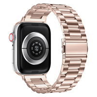 Bracelet de poignet en acier inoxydable de qualité supérieure RYB à ajustement rapide pour Apple Watch Ultra 49 mm 45 mm 44 mm 41 mm