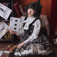 Robe Lolita magnifique robe Lolita en dentelle rétro robe moelleuse fille Lolita