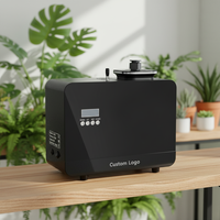 Diffuseur de parfum électrique en métal à piles pour hôtel, machine à parfum d'ambiance pour huiles essentielles, pour espace intérieur de 3000m³