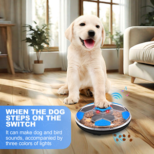 Nouvel Arrivage Jouet Distributeur Interactif de Nourriture pour Animaux de Compagnie en Plastique Réglable et Robuste pour Chats et <span class=keywords><strong>Chiens</strong></span> avec Fonctions <span class=keywords><strong>Musique</strong></span> et Lumière Antidérapant - Product Image 4