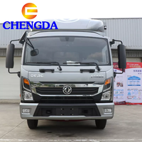 Howo Dongfeng Double Cabine 4*2 4*4 Box Van Mini Cargo Truck