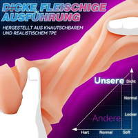 APP-gesteuerter Masturbator für Männer, Aircraft Cup mit 9 Saugmodi und 9 Vibrationsstufen, TPE-Material, IPX7 Wasserdicht, USB-Aufladbar