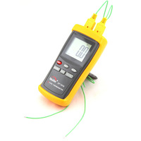 Termometer Digital DT1311 presisi tinggi, termometer Digital untuk sensor suhu penguji termokopel tungku suhu tinggi Oven industri