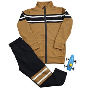 Conjunto Deportivo con Capucha para Niños, Traje de Felpa Premium, Fabricante de Marca Privada, Traje para Correr para Niños, Ropa Deportiva Infantil - Product Image 1