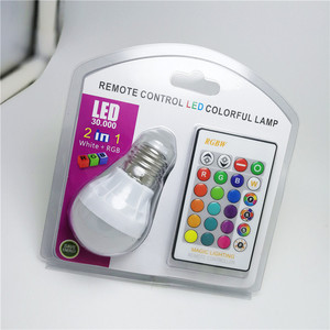 3W RGBW Thay Đổi Màu Sắc Quả Cầu Điều Khiển Từ Xa Bóng Đèn <span class=keywords><strong>LED</strong></span> - Product Image 5