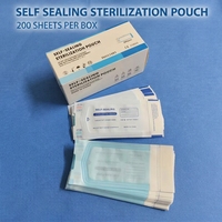 Rouleau de papier de dialyse médical enduit, fourni par l'usine, pour sachets auto-scellants, papier de stérilisation à l'oxyde d'éthylène pour emballage de seringues et de compresses de gaze