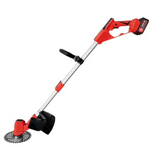 Débroussailleuse pliable à batterie 21V Affichage HD Poteau télescopique de 1.4m pour mauvaises herbes et petits buissons - Product Image 2