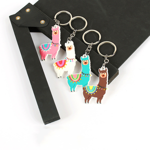 Số lượng lớn giáng sinh Keyring Móc Chìa Khóa Kid cô gái món quà dễ thương phim hoạt hình khuyến mại Tùy chỉnh mềm PVC biểu tượng Tùy chỉnh cao su Silicone Keychain - Product Image 5