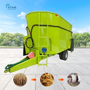 Carro Miscelatore Verticale Trainato TMR per Allevamenti Lattiero-Caseari con Lunga Durata - Product Image 2